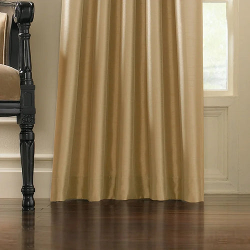 Curtainworks Marquee 120" Single Panel Curtain, Bronze, Adult 30 x 120