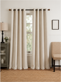 Martha Stewart Westchester Solid Grommet Top Blackout Single Curtain Panel 50 x 108
